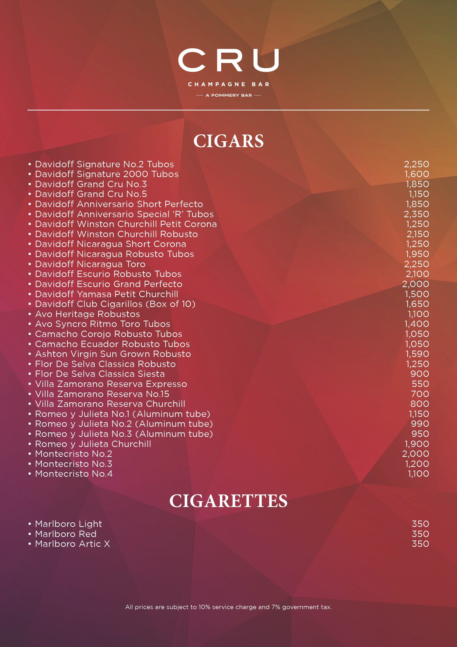 盛泰澜曼谷中央世界商业中心酒店的Cru Champagne 酒吧