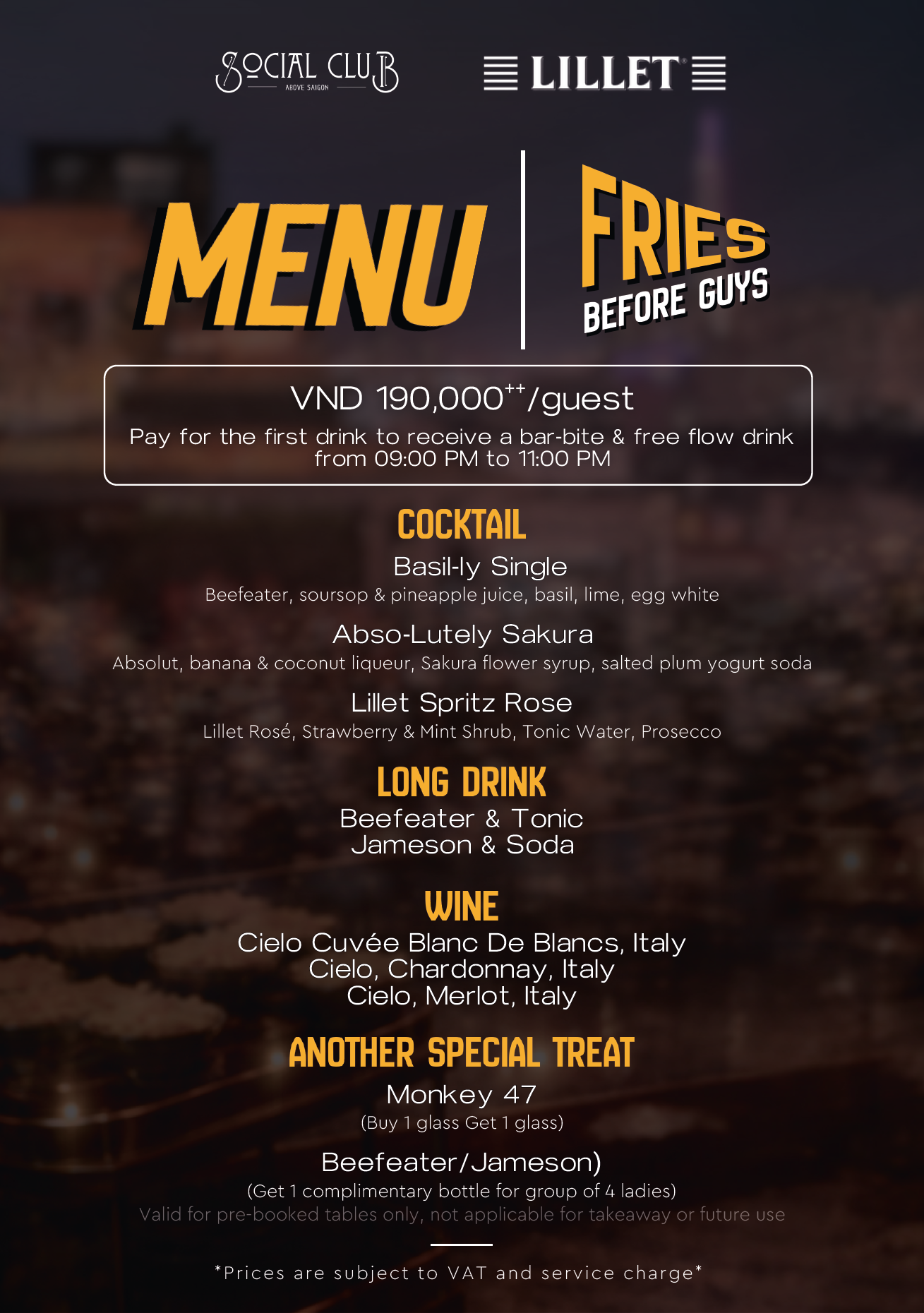 social club saigon dress code : ! Get ready to ring in 2025 with the ultimate New Year's Eve party at Social Club Rooftop! Limited tickets are available