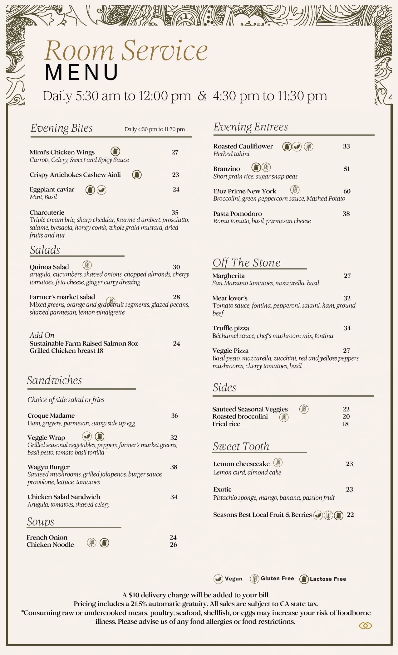 Menu Displays powered by menumodo